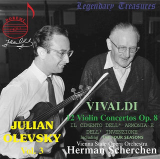 the album cover for Hermann Scherchen - 12 Violin Concertos Op 8