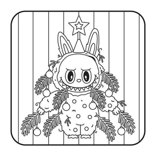 Very Merry Lafufu Coloring Book