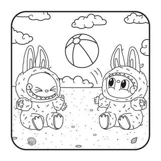 Lafufu Coloring Book