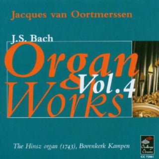 the album cover for Jacques Van Oortmerssen - Organ Works 4