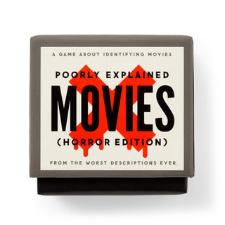 Mini Poorly Explained Movies - Horror Edition