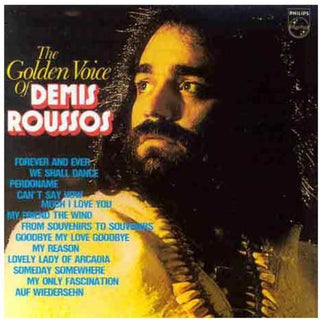 the album cover for Demis Roussos - Golden Voice Of Demis Roussos [Import]