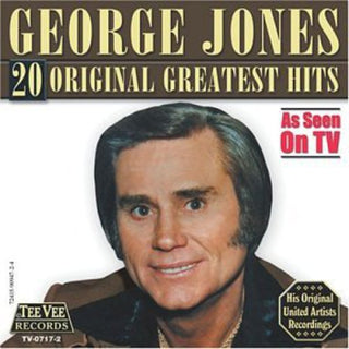 the album cover for George Jones - 20 Original Greatest Hits