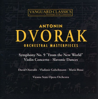 the album cover for David Oistrakh - Orchestral Masterpieces-Symph