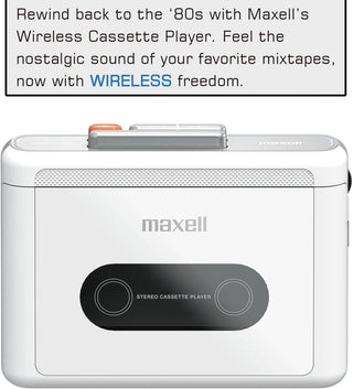 Maxell MXCP-P100 Bluetooth Wireless Cassette Player