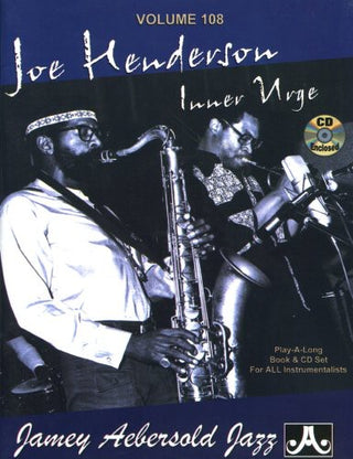 the album cover for Jamey Aebersold - Joe Henderson: Inner Urge