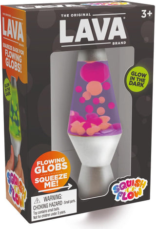 Lava® Lamp Squish N' Flow Mini Squishy Lava Lamp (Assorted Colors)