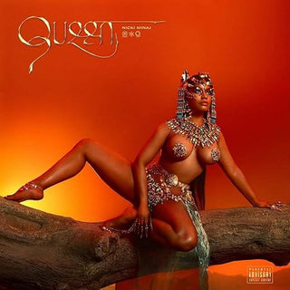 Nicki Minaj- Queen (Orange Vinyl)(Top Seam Split)