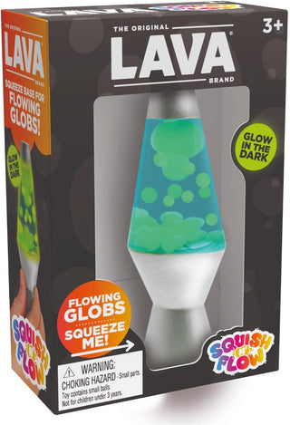 Lava® Lamp Squish N' Flow Mini Squishy Lava Lamp (Assorted Colors)