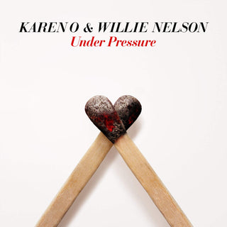 Karen O (Yeah Yeah Yeahs)/Willie Nelson- Under Pressure (RSD21 Blue/White Opaque Vinyl)(Sealed)