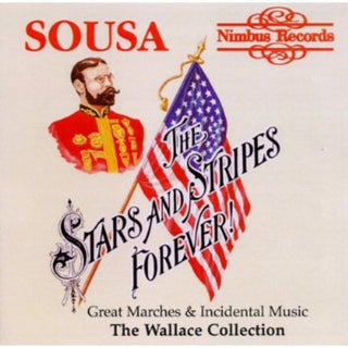 the album cover for Sibelius/Ewald - Sousa, J.P. : Stars & Stripes Forever