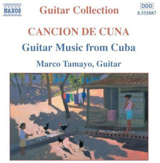 the album cover for Marco Tamayo - Guitar Music from Cuba
