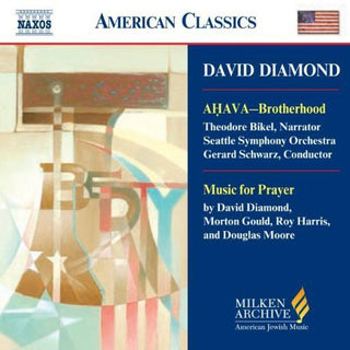 the album cover for Francaix/Milhaud/Canteloube/Ib - Milken Archive of American Jewish Music: Ahava