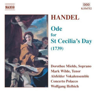 the album cover for Celestial Christmas - Ode for St Cecilia's Day