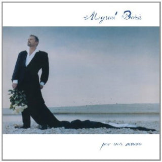 the album cover for Miguel Bose - Por Vos Muero [Import]