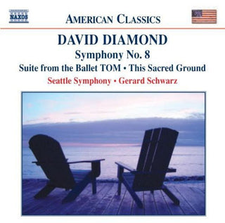 the album cover for Gerard Schwarz - Symphony 8