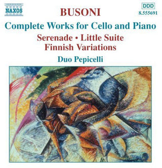 the album cover for Duo Pepicelli - Complete Works for Cello & Piano