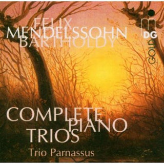 the album cover for F. MENDELSSOHN - Complete Piano Trios