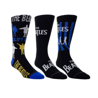 The Beatles Gift Box 3 Pack Crew Socks (One Size)