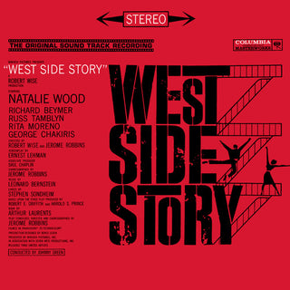 the album cover for Leonard Bernstein - West Side Story (Original Soundtrack)