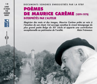 the album cover for Maurice Careme - Poemes de Maurice Careme