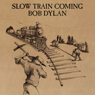 the album cover for Bob Dylan - Slow Train Coming