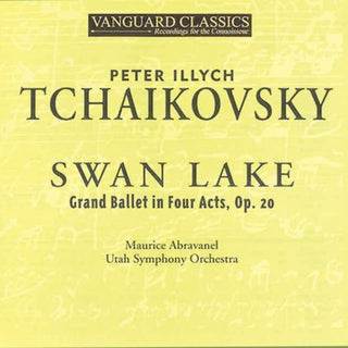 the album cover for P.I. Tchaikovsky - Swan Lake
