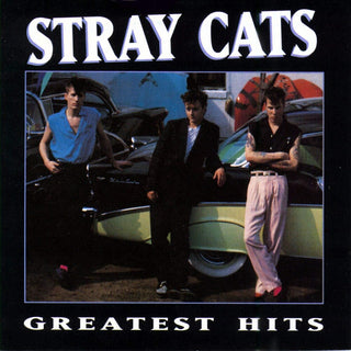 the album cover for Stray Cats - Greatest Hits
