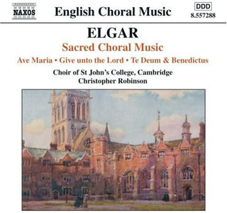 the album cover for English Choral Music - Sacred Choral Music