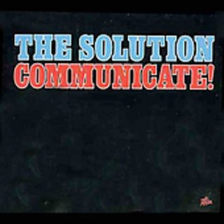the album cover for The Solution - Communicate