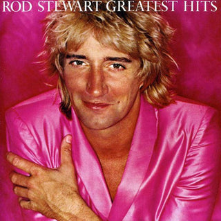 the album cover for Rod Stewart - Greatest Hits