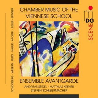 the album cover for Ensemble Avantgarde - Chamber Music of the Viennese School
