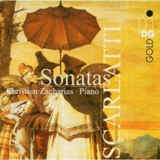 the album cover for Scarlatti / Zacharias - Sonatas