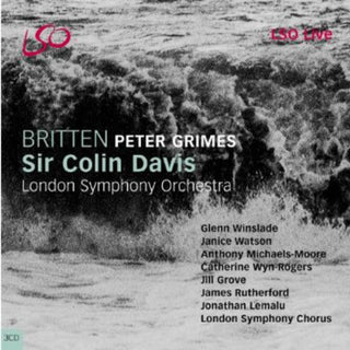 the album cover for Sir Colin Davis - Peter Grimes