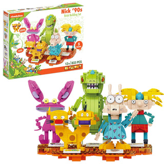 Nickelodeon 90's Icons Brickcraft Brick Building Set
