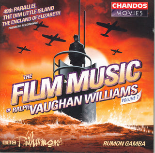 the album cover for Rumon Gamba - Vaughan Williams, R. : Film Music Vol. 2