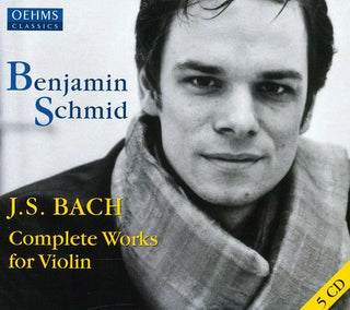 the album cover for J.S. Bach - Domplete Violin Works