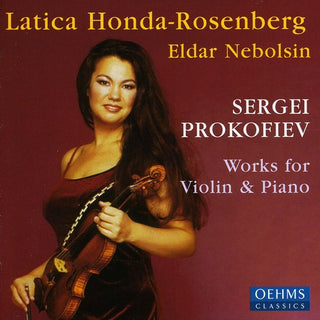 the album cover for S. Prokofiev - Works for Violin & Piano