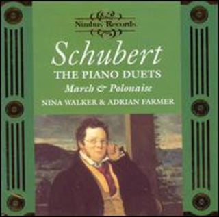 the album cover for Nina Walker - Piano Duets 2 / March & Polo