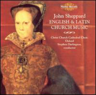 the album cover for Stephen Darlington - English & Latin Church Music