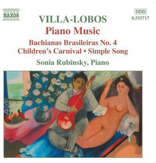 the album cover for Sonia Rubinsky - Piano Music 4