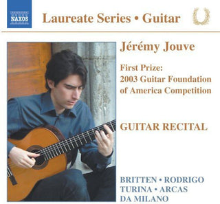 the album cover for JÃ©rÃ©my Jouve - Jeremy Jouve: Guitar Recital