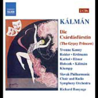 the album cover for Richard Bonynge - Die Csardasfurstin