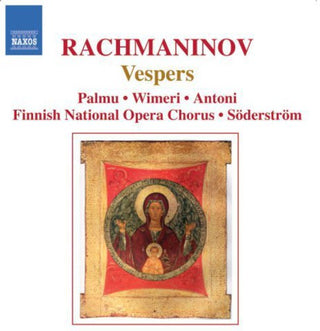 the album cover for Eric-Olof SÃ¶derstrÃ¶m - Vespers: All Night Vigil