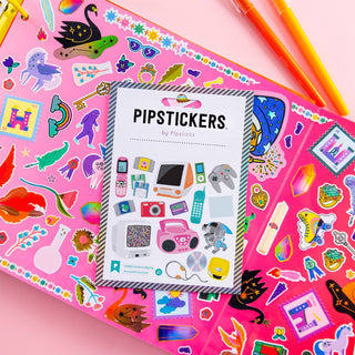 Classic Clicks & Circuits Stickers