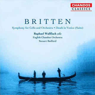 the album cover for RAPHAEL WALLFISCH - Cello Symphony / Death in Venice Suite