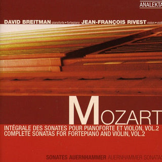 the album cover for W.A. Mozart - Violin Sonatas