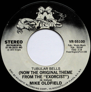 Mike Oldfield- Tubular Bells (Theme From The Exorcist) (Promo) (Light Wear On Side B)