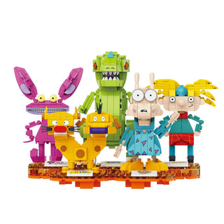Nickelodeon 90's Icons Brickcraft Brick Building Set