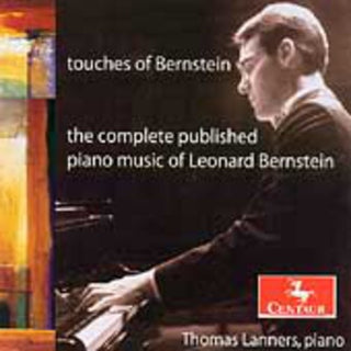 the album cover for Touches Of Bernstein-Complete - Touches of Bernstein: Compl Published Piano Music
